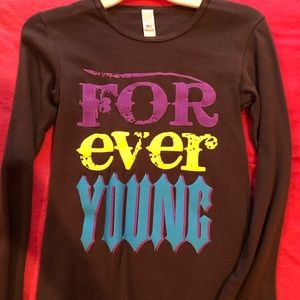 Forever Young long sleeve tee